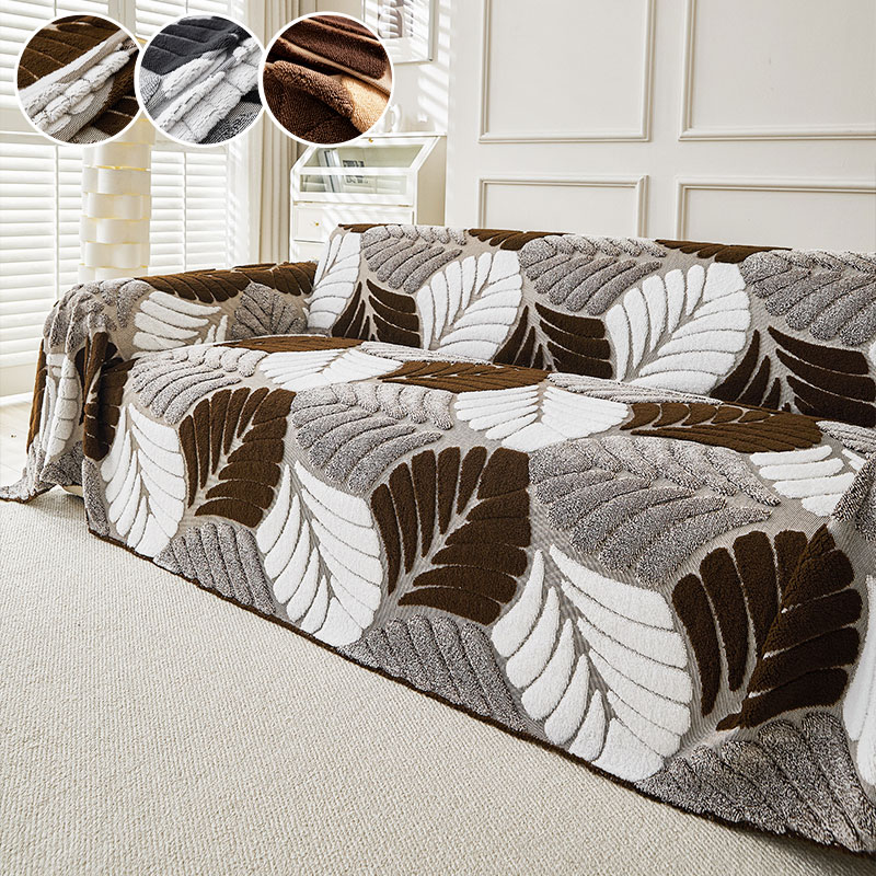 ผ้าคลุมโซฟาสามมิติแบบทูโทน 1 ช - Textured Throw Natural บทวิจารณ์และราคา