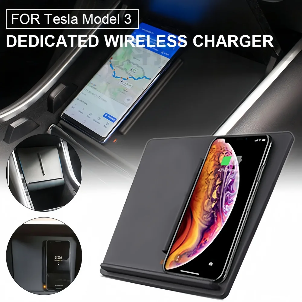 Wireless Car Charger สําหรับ T - Interior Design Mockup บทวิจารณ์และราคา