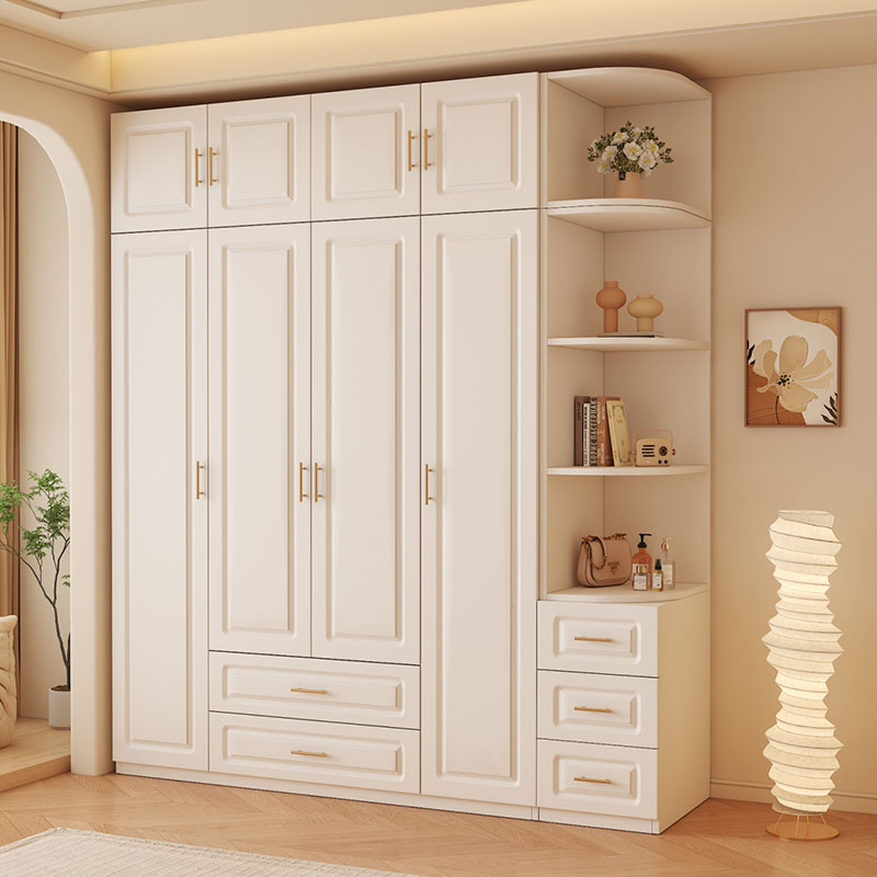 ตู้เสื้อผ้าสีขาวครีม ดีไซน์หรู - Interior Design White And Wood บทวิจารณ์และราคา