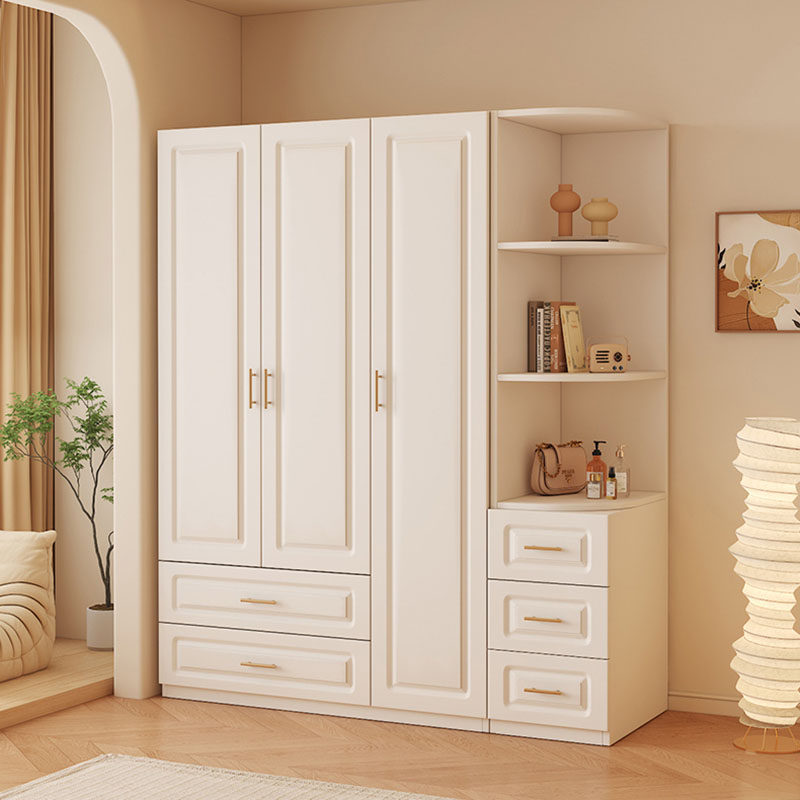 ตู้เสื้อผ้าสีขาวครีม ดีไซน์หรู - Interior Design White And Wood บทวิจารณ์และราคา