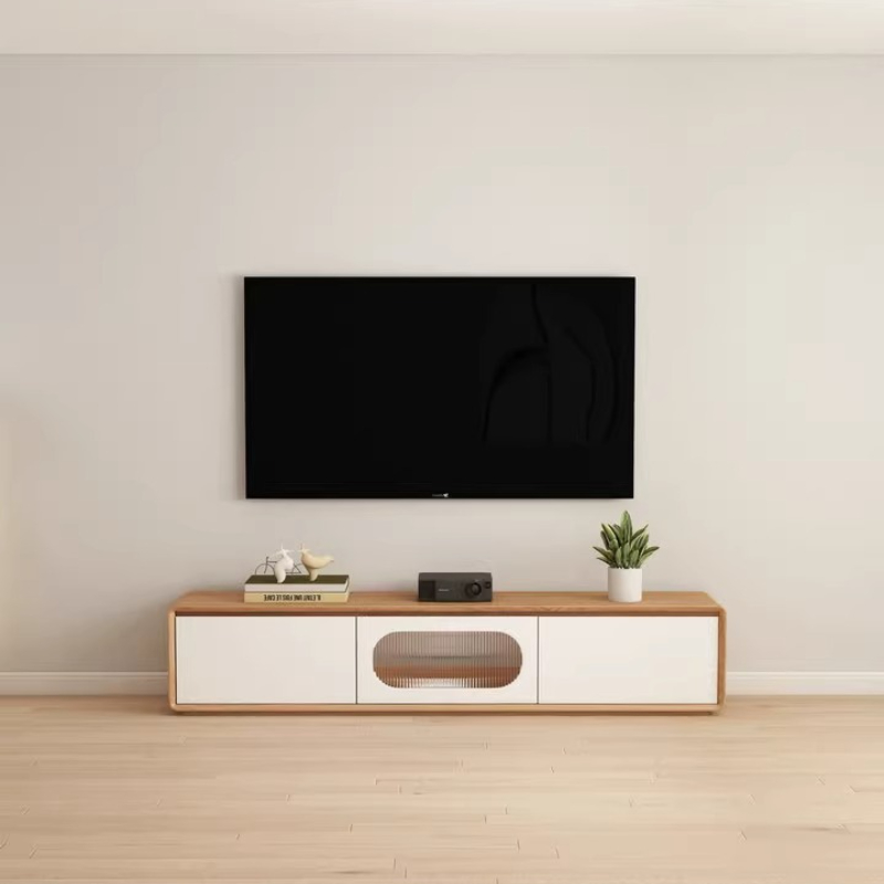 ตู้วางทีวีดีไซน์เนอร์ อุปกรณ์ต - Interior Design White And Wood บทวิจารณ์และราคา