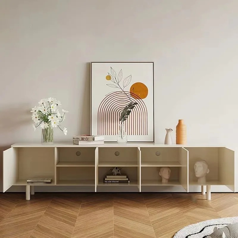 ตู้วางทีวีสีขาวสุดหรู ดีไซน์เร - Interior Design White And Wood บทวิจารณ์และราคา