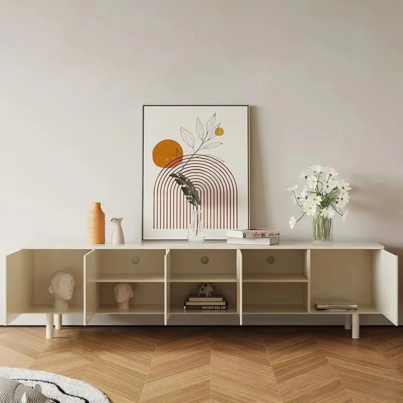 ตู้วางทีวีสีขาวสุดหรู ดีไซน์เร - Interior Design White And Wood บทวิจารณ์และราคา