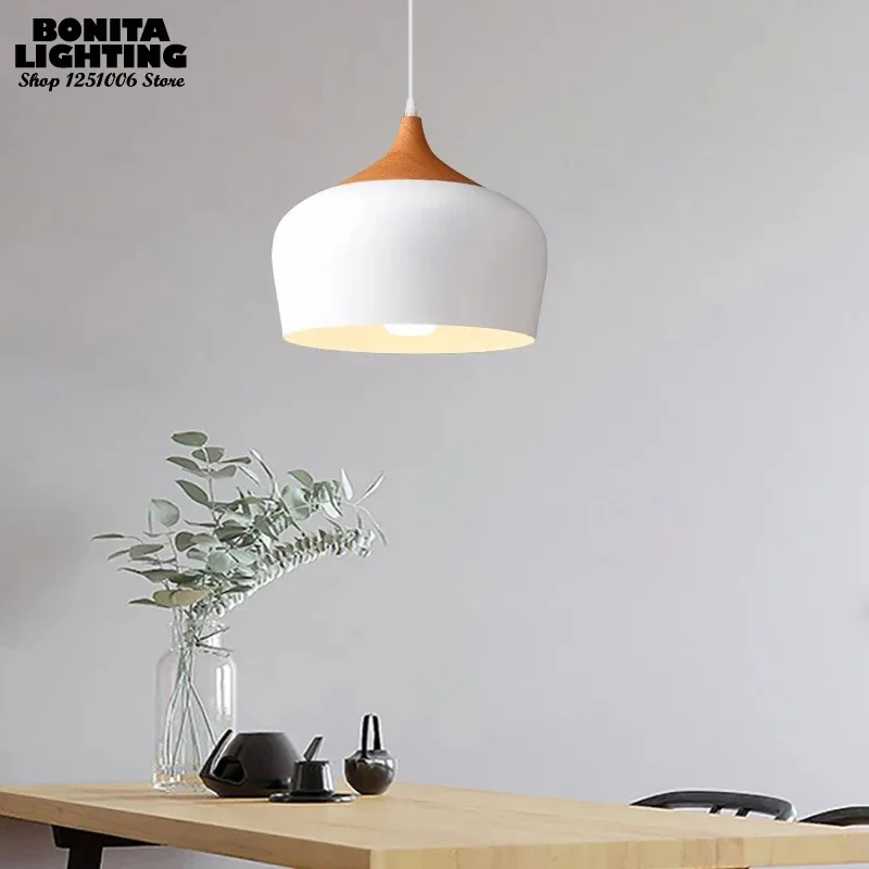 Nordic อลูมิเนียมขนาดใหญ่โคมไฟ - Interior Design White And Wood บทวิจารณ์และราคา