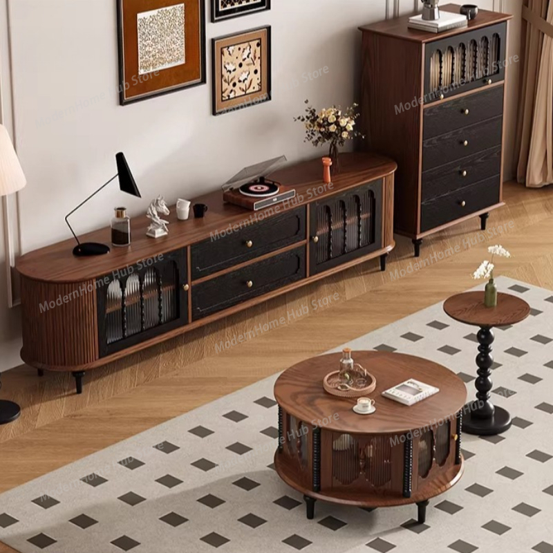 ตู้วางทีวีแบบโมดูลาร์สไตล์ฝรั่ - Interior Design White And Wood บทวิจารณ์และราคา
