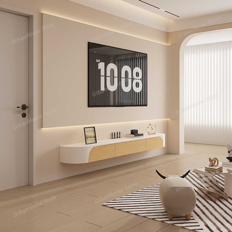 ตู้วางทีวีสีขาวสำหรับห้องนอน ด - Interior Design White And Wood บทวิจารณ์และราคา