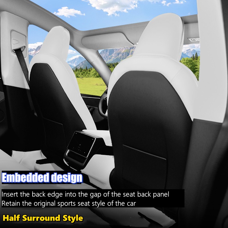 ผ้าคลุมเบาะรถยนต์สำหรับ Tesla  - Interior Design Mockup บทวิจารณ์และราคา