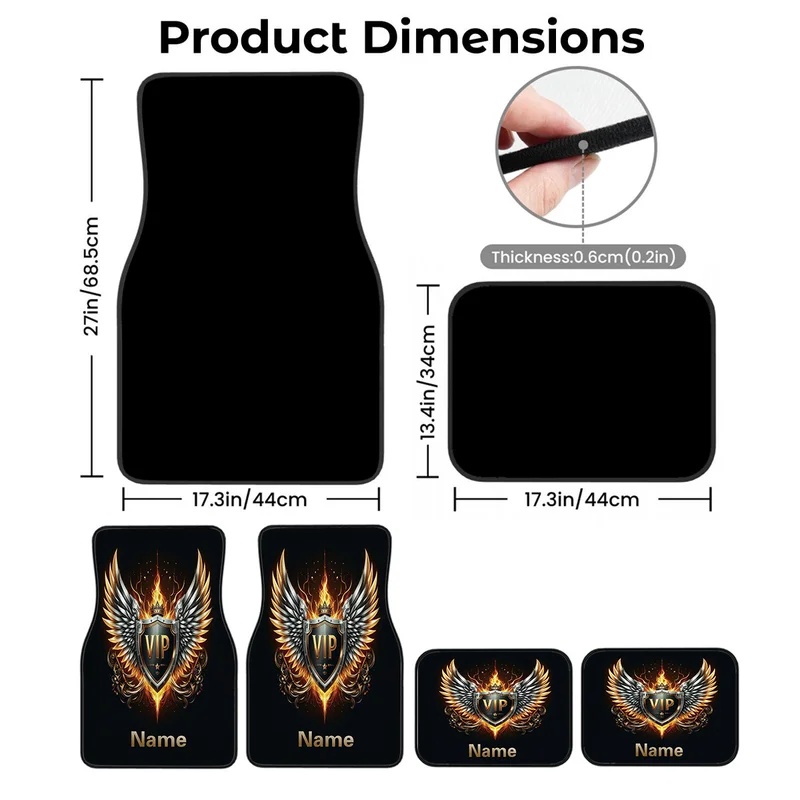 พรมปูพื้นรถยนต์แบบปรับแต่งได้  - Interior Design Name บทวิจารณ์และราคา
