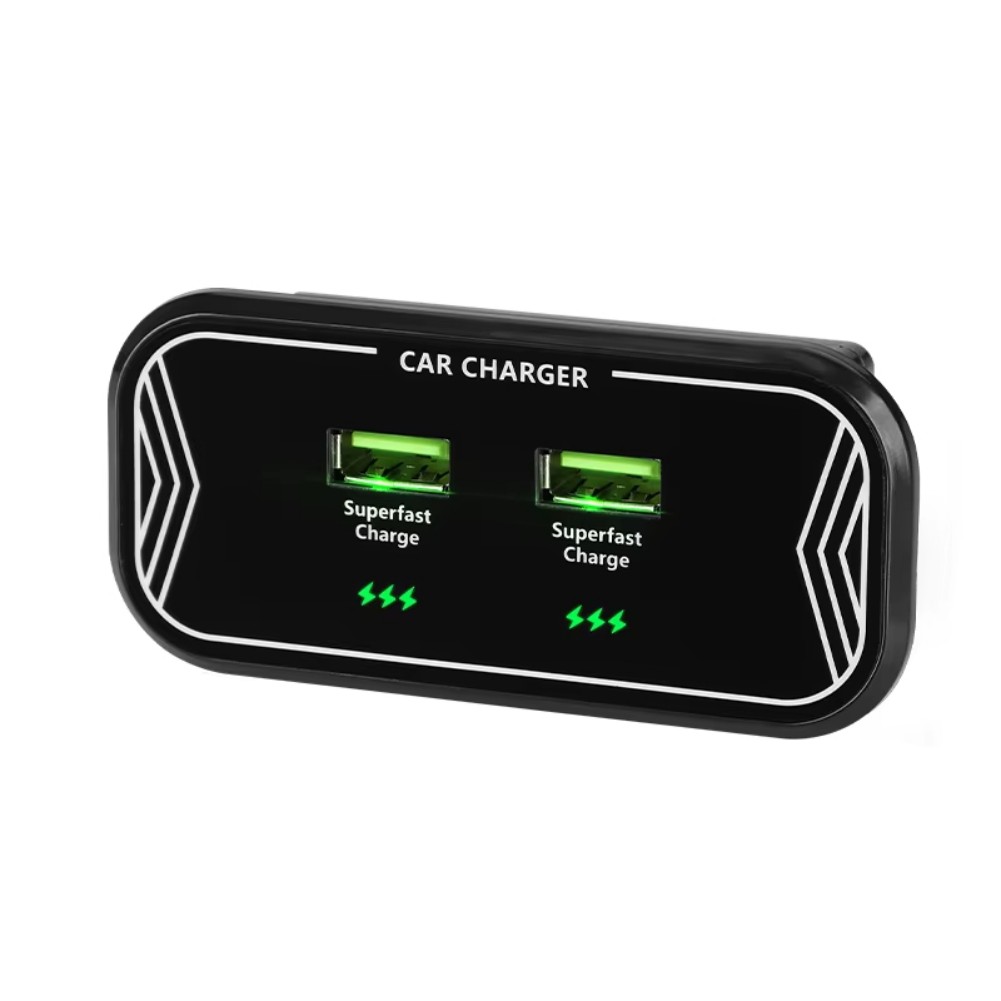 ที่ชาร์จในรถยนต์สีดำ 45W ดีไซน - Interior Design Output บทวิจารณ์และราคา